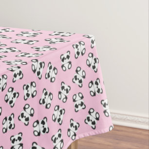 Panda Bear Birthday Party Tablecloth