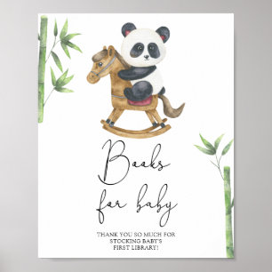 panda Bear Books for baby Poster