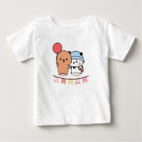 PANDA BEAR, bubu and dudu hugs love balloon