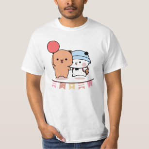 PANDA BEAR, bubu and dudu hugs love balloon T-Shirt