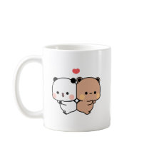 Panda bear, bubu and dudu love