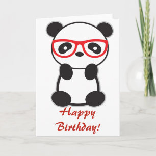 Panda Bear Card