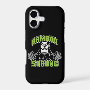Panda Bear Cartoon - Bamboo Strong - Deadlift