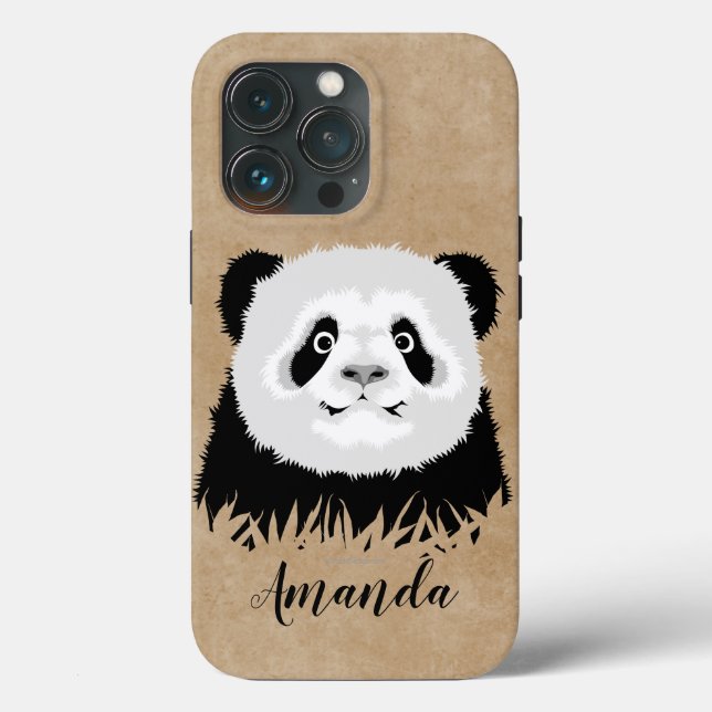 Panda Bear Case-Mate iPhone Case (Back)