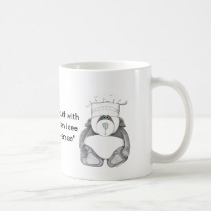 Panda Bear Chef Chocolate Coffee Mug