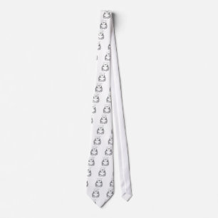 Panda Bear Chef Picture Tie