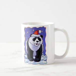 Panda Bear Christmas Coffee Mug
