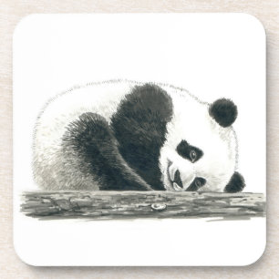 Panda bear coaster