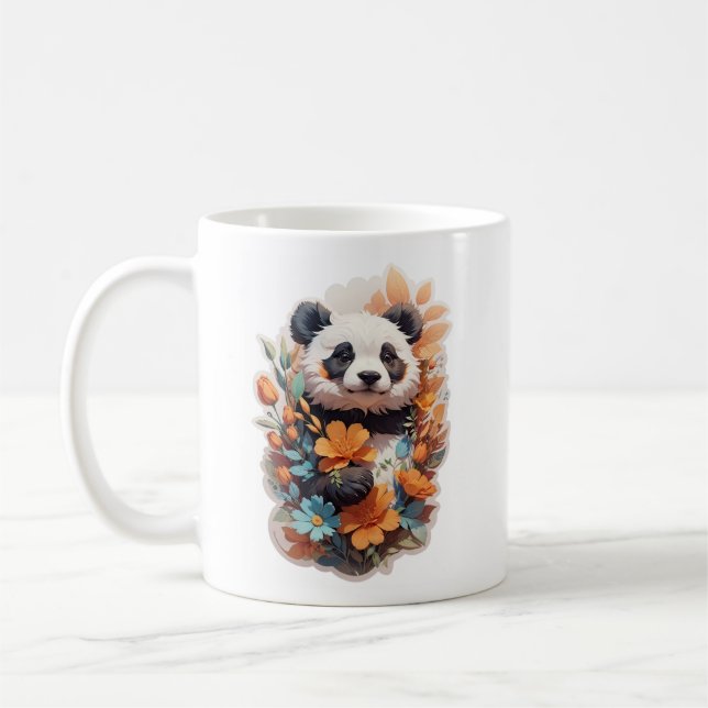 Panda Bear Coffee Mug (Left)