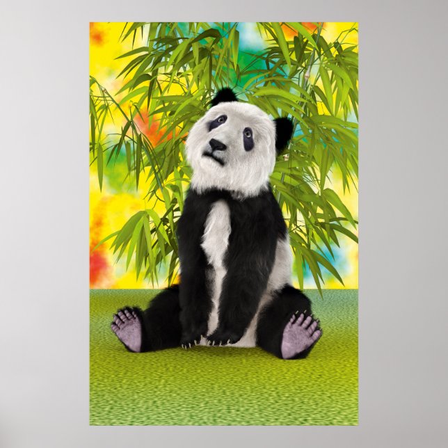 Panda Bear Cub Poster (Front)