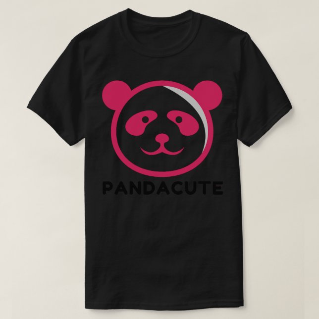 Panda Bear Cute T-Shirt (Design Front)