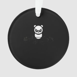 Panda Bear Deadlift - Premium Gym Ornament