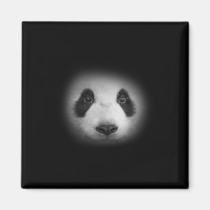 Panda Bear Face For Animal Lovers And Kind Bears Magnet