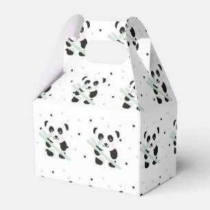 Panda Bear Favor Box