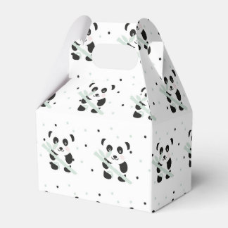 Panda Bear Favor Box