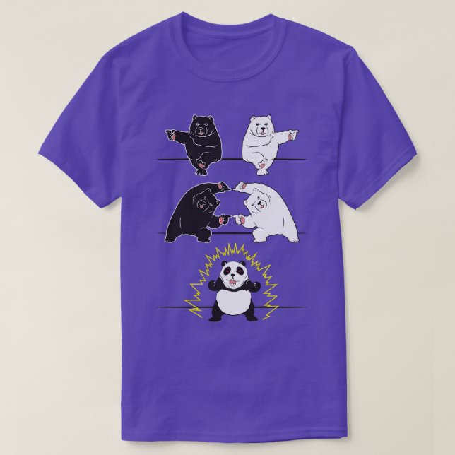 Panda bear fusion Classique TShirt (Design devant)