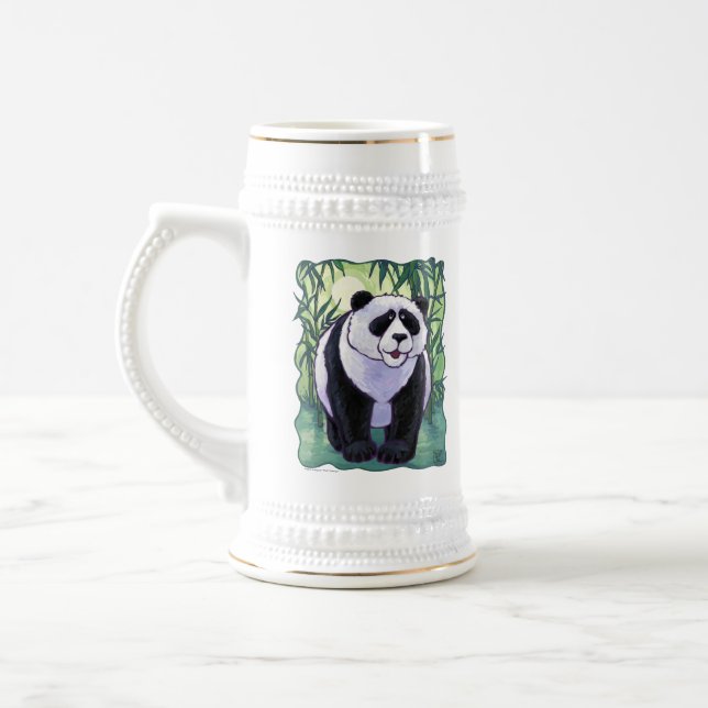 Panda Bear Gifts & Accessories Beer Stein (Left)