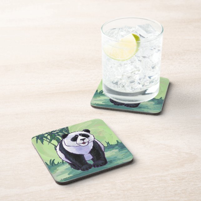 Panda Bear Gifts & Accessories Coaster (Right Side)