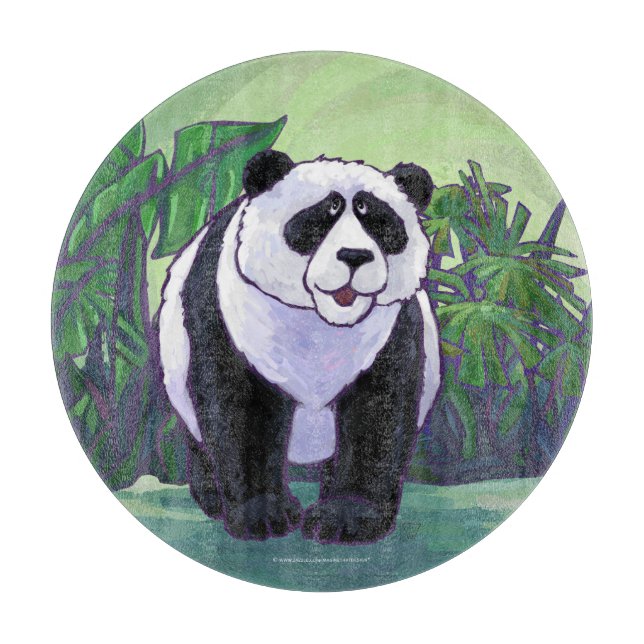 Panda Bear Gifts & Accessories Cutting Board (Front)
