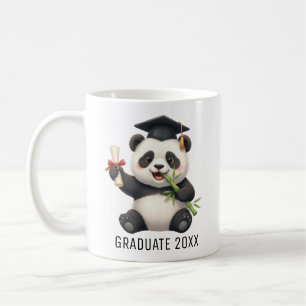 Panda Bear Graduation  Coffee Mug
