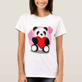 Panda Bear Hearts Shirt