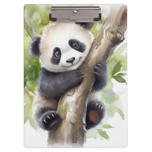 Panda Bear In Tree  Clipboard