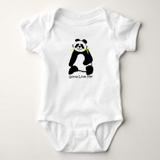 Panda Bear infant creeper