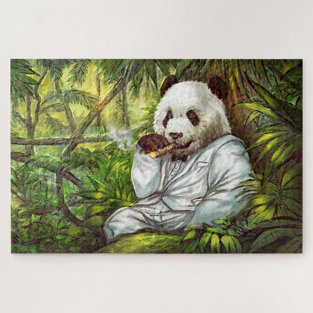 Panda Bear Jigsaw Puzzle (Horizontal)
