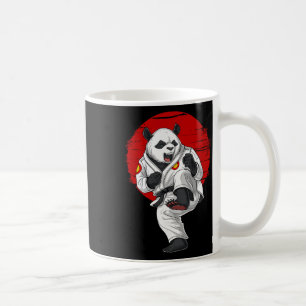 Panda Bear Karate Kickboxing Muay Thai Martial Art Coffee Mug
