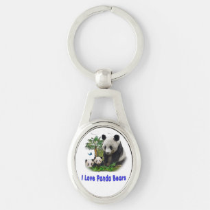 Panda Bear Keychain