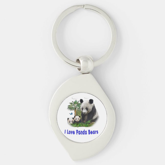 Panda Bear Keychain (Front)