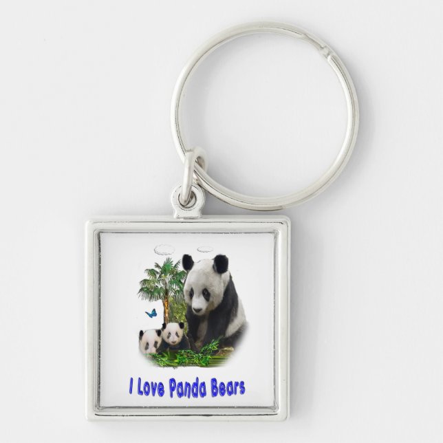 Panda bear keychain (Front)