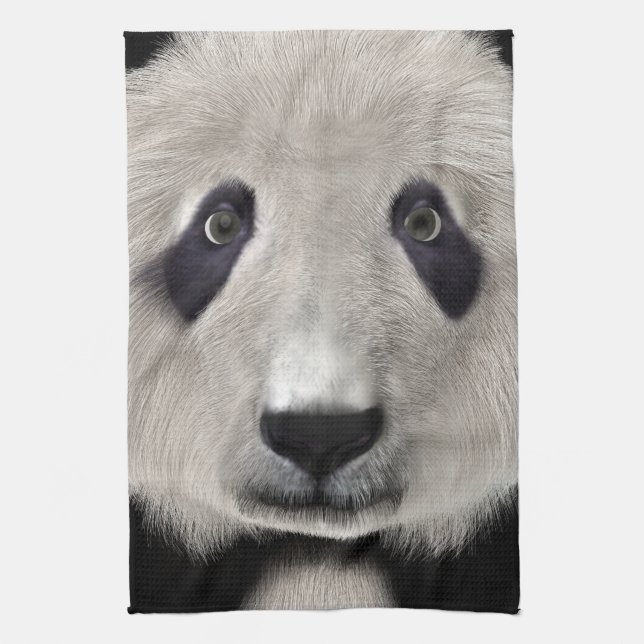 Panda Bear Kitchen Towel (Vertical)