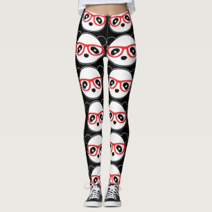 Panda Bear Leggings - Fashion Leggings