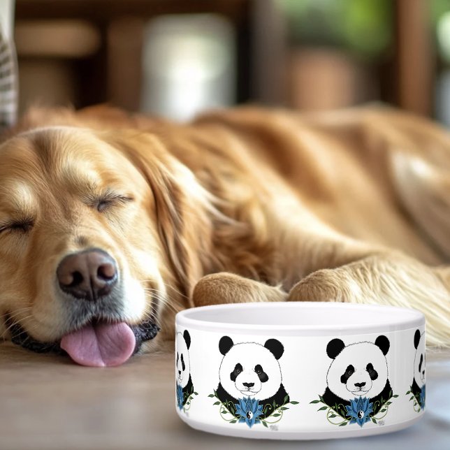  Panda Bear Lotus Flower Blue (Creator Uploaded)