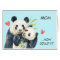 Panda Bear Love Mom Mother's Day Card