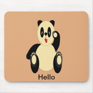Panda Bear Mouse Pad