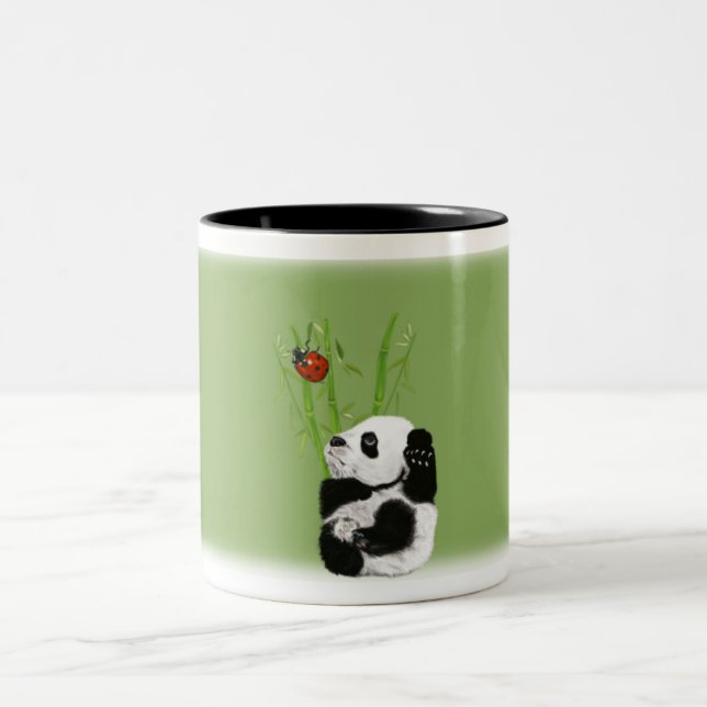 panda bear mug (Center)
