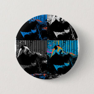 Panda Bear Multi-panel Modern Art Design 2 Inch Round Button