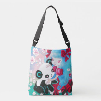 Panda Bear Paradise Crossbody Bag
