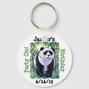 Panda Bear Party Centre Keychain