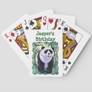 Panda Bear Party Centre Playing Cards