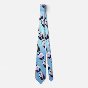 Panda Bear Patterns Tie