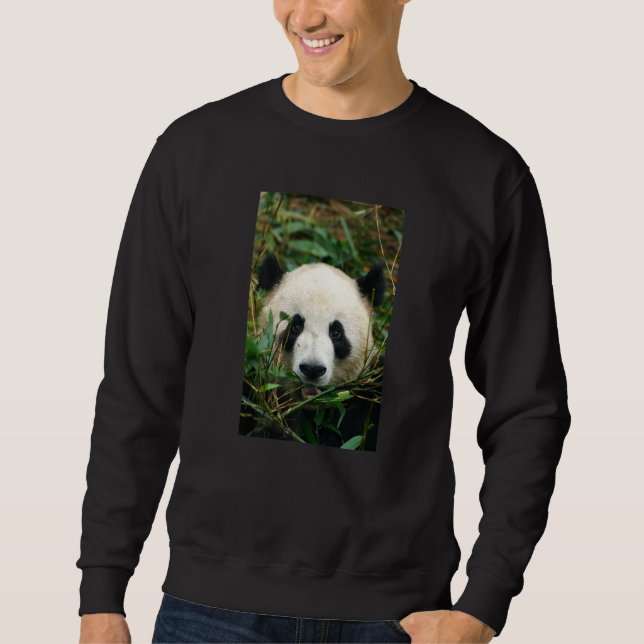 Panda Bear Photo Sweatshirt (Front)