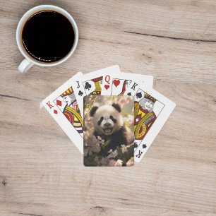 Panda Bear Picture Playing Cards