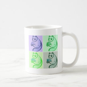 Panda Bear Pop Art Coffee Mug