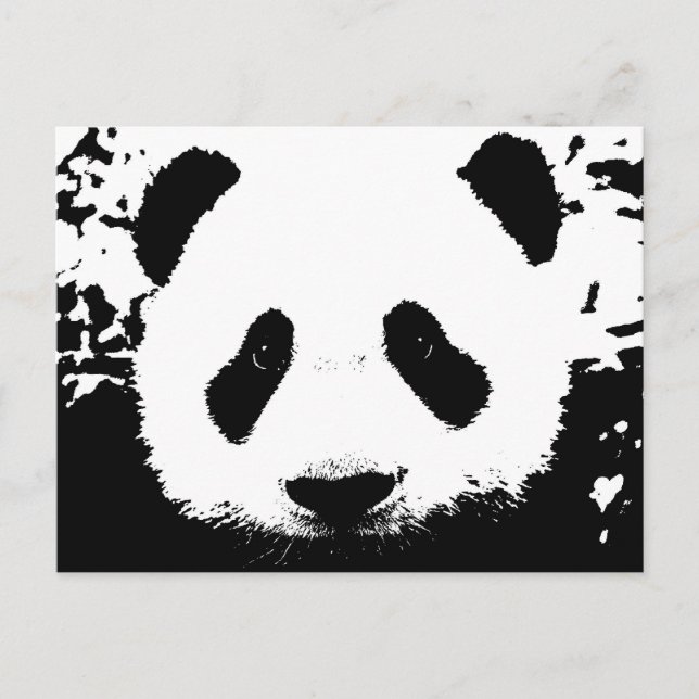 Panda Bear Postcard (Front)