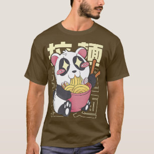 Panda Bear Ramen Japanese Kawaii Aesthetic Anime G T-Shirt