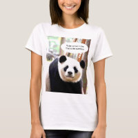 Panda Bear Shakespeare Quote Elegant Women's