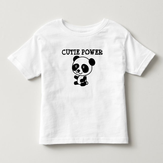 Panda Bear T-shirts for Kids (Front)